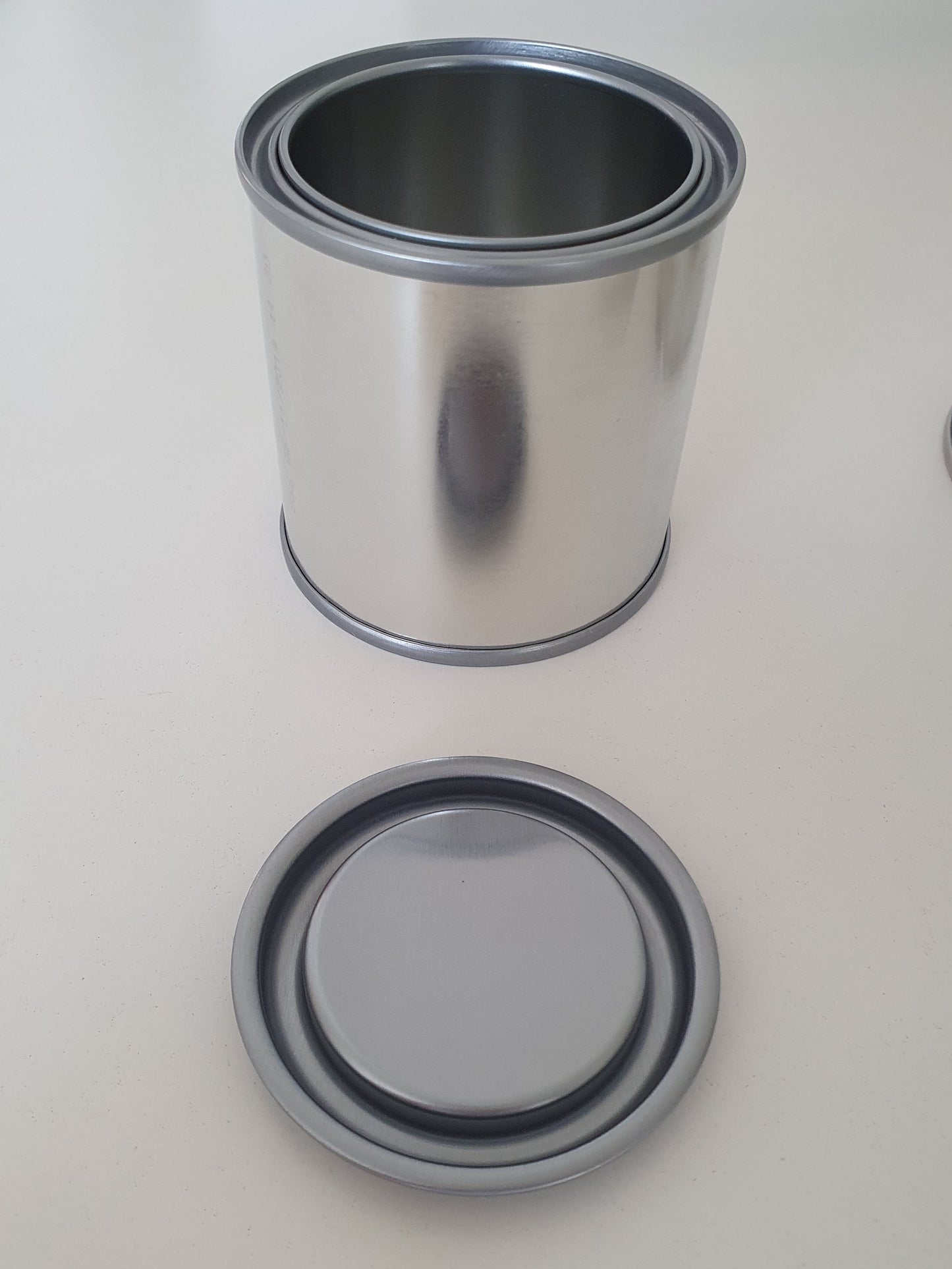 Blikken 125ml, 250ml, 500ml, 750 ml spaarpot