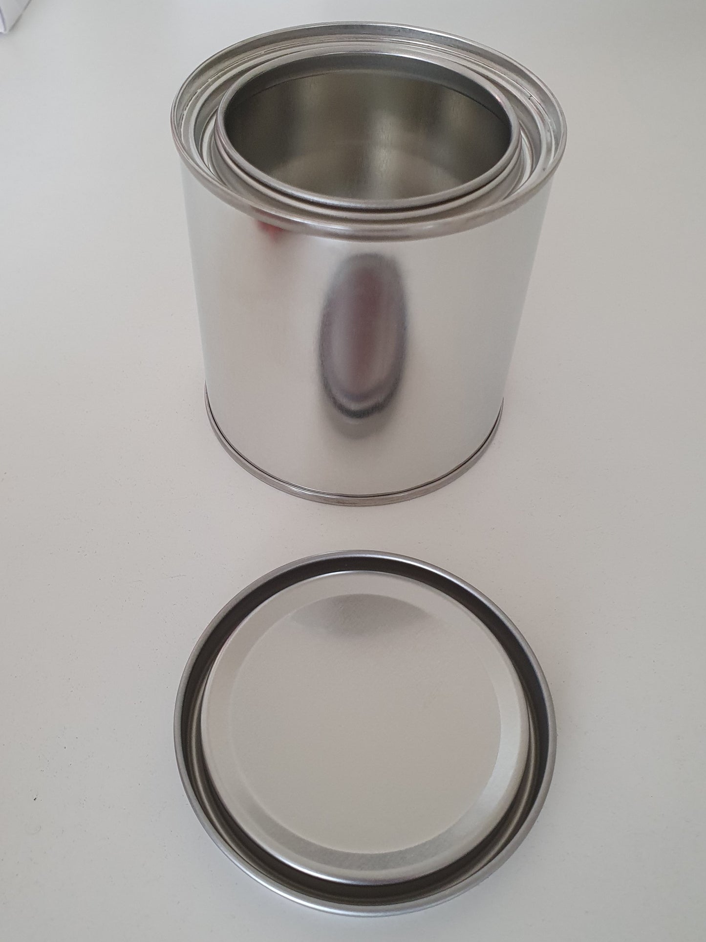 Blikken 125ml, 250ml, 500ml, 750 ml spaarpot