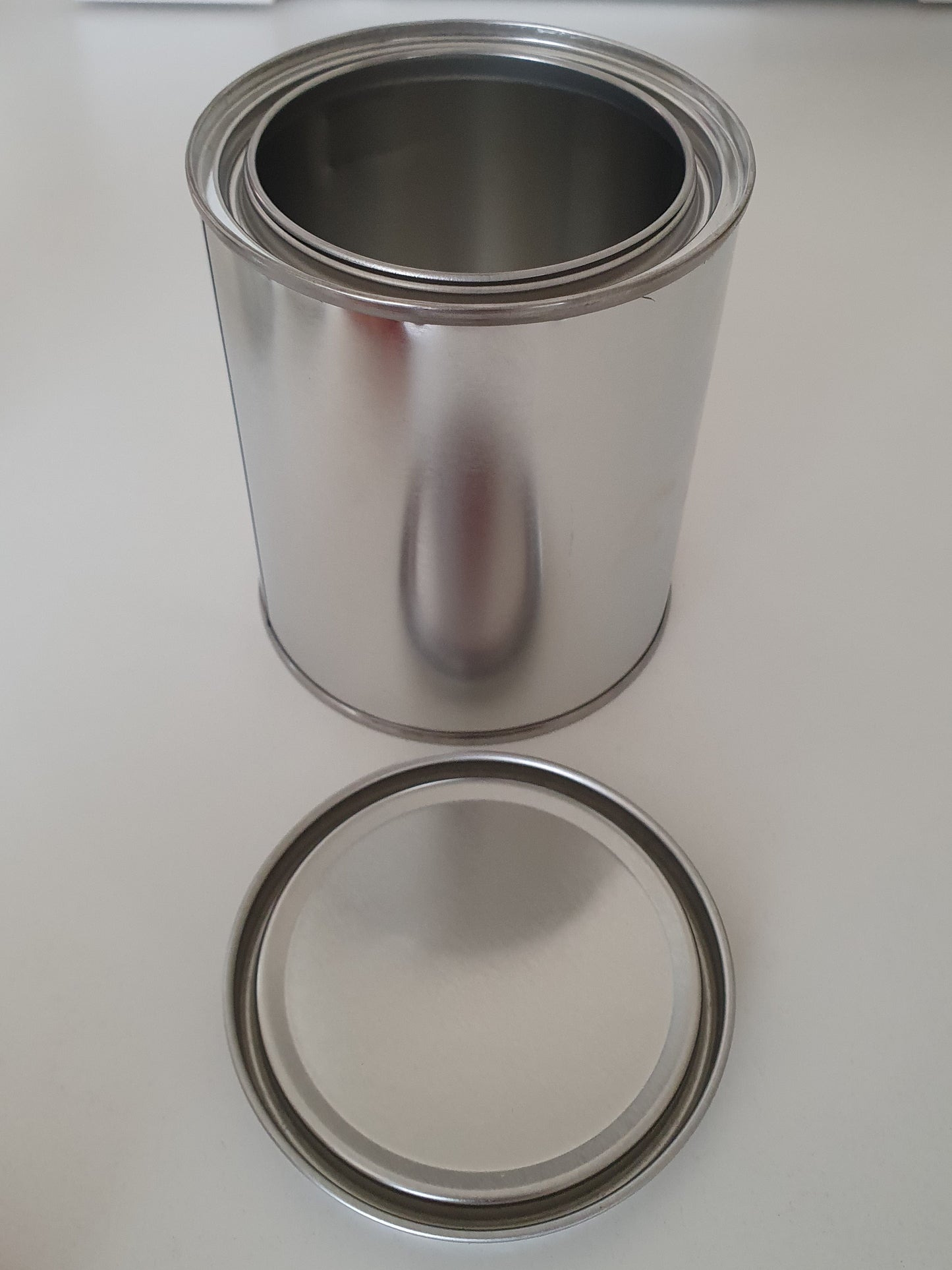Blikken 125ml, 250ml, 500ml, 750 ml spaarpot