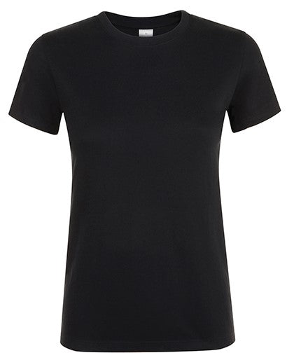 Dames T-shirt Zwart