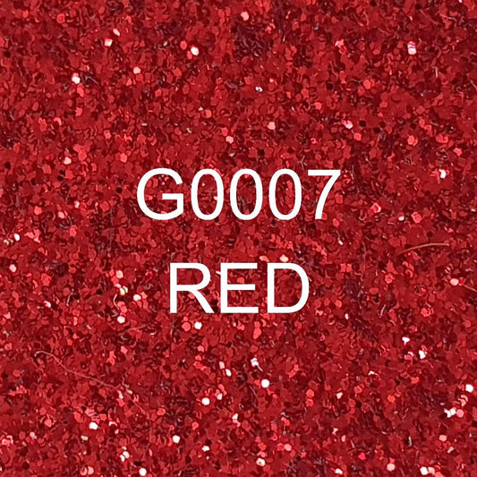 Siser P.S Glitter Flex G0007 Red