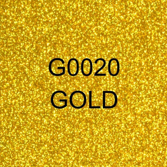 Siser P.S Glitter Flex G0020 Gold