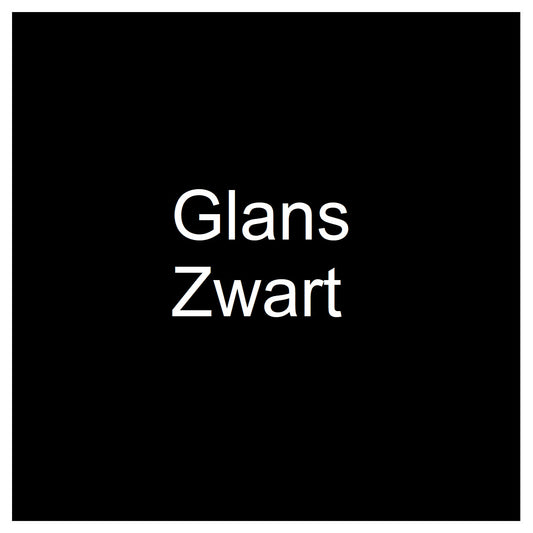 Glans Zwart Vinyl