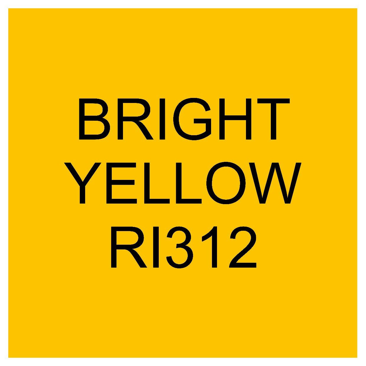Ritrama RI-312 Bright Yellow 61 CM